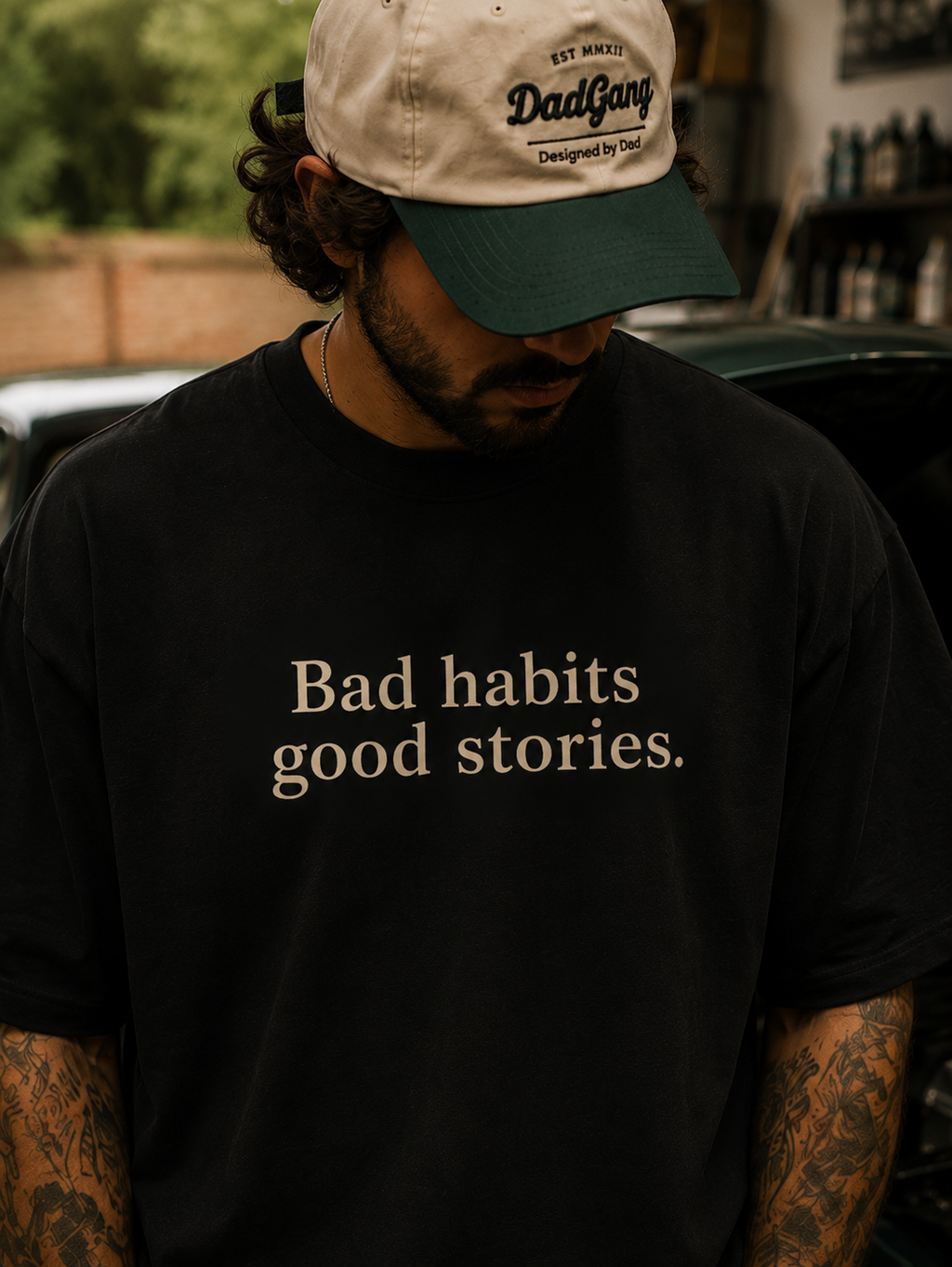 Bad habits Oversized Men’s T shirt
