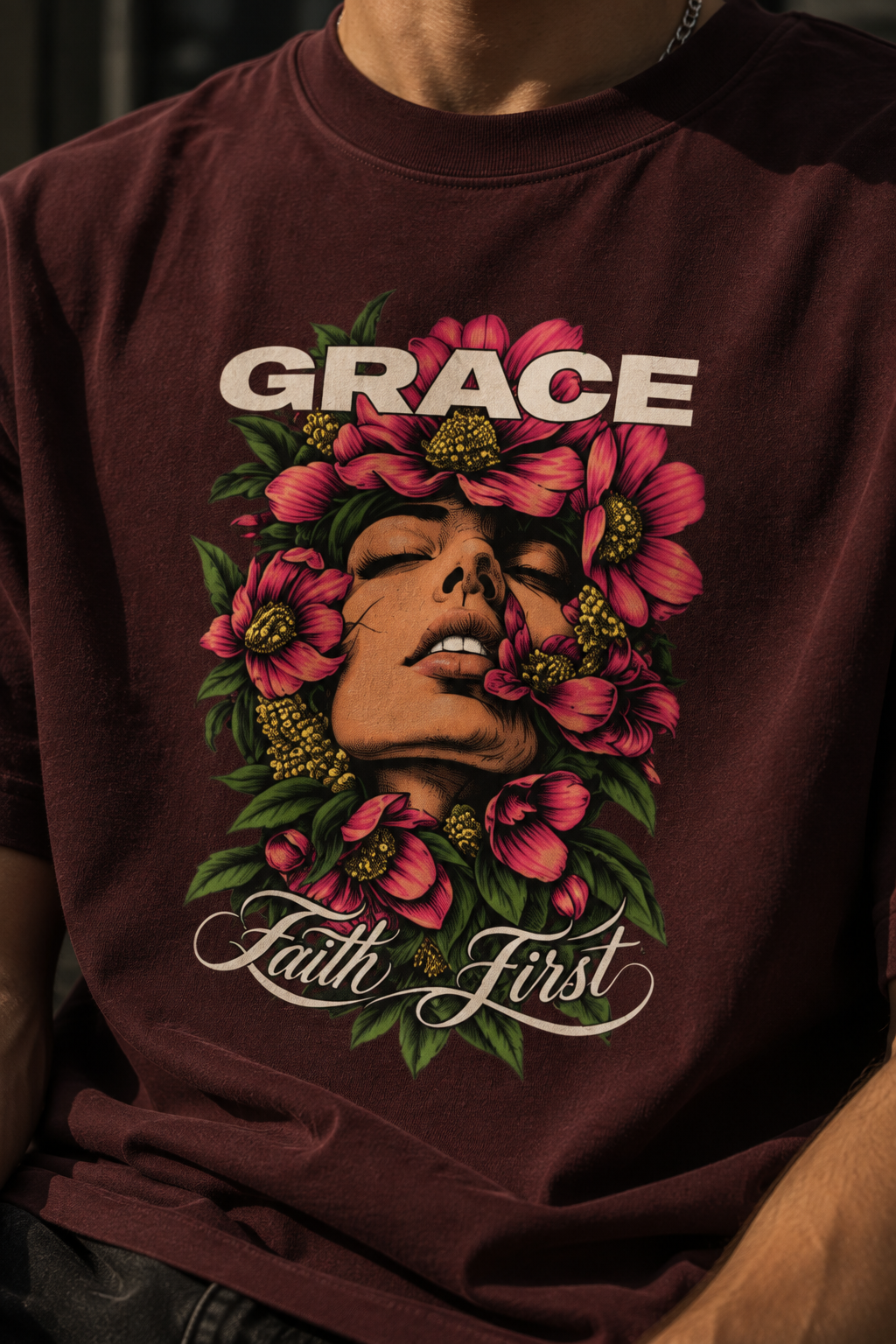 Grace Men’s Oversized T shirt
