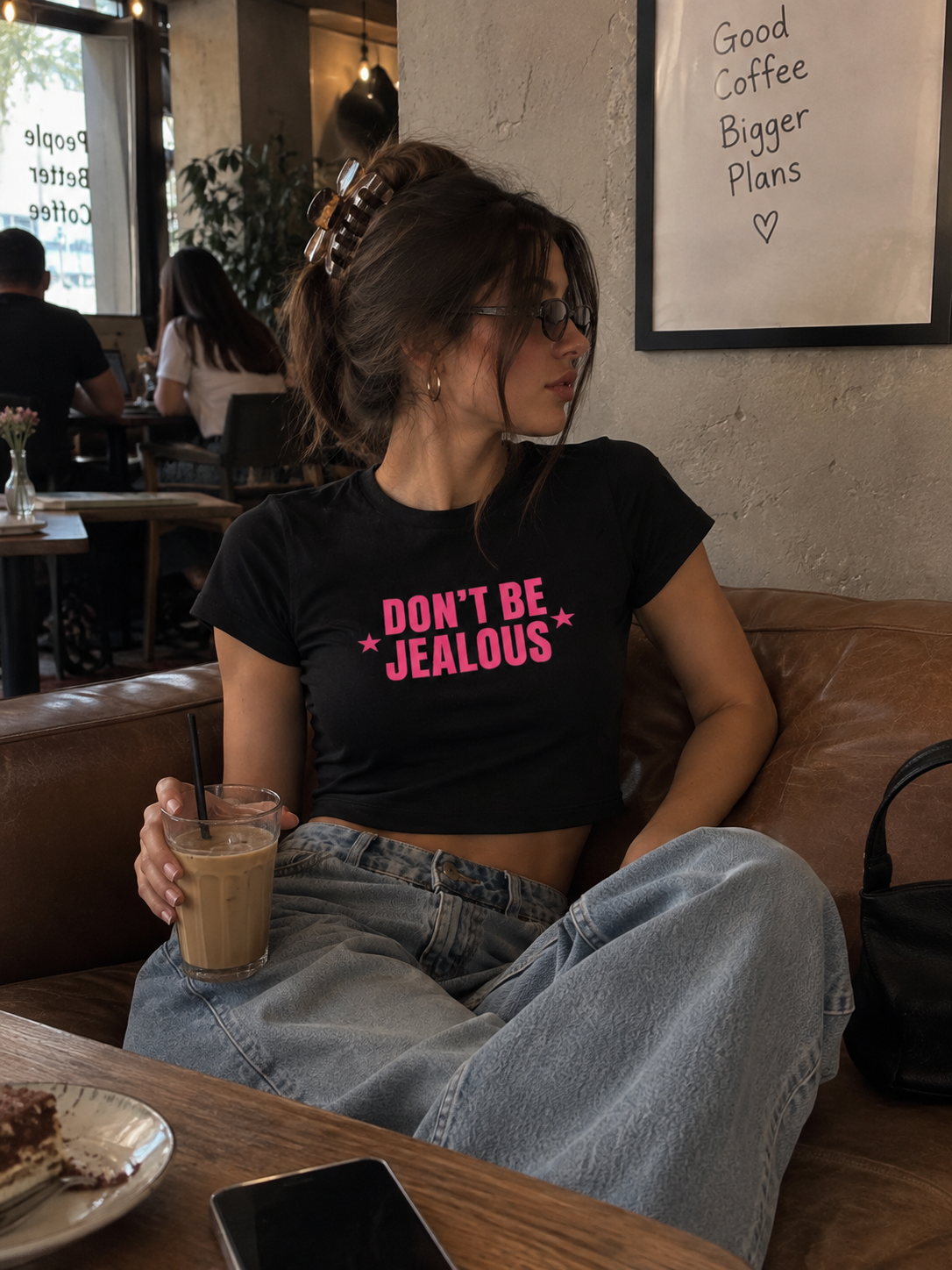 Don’t Be Jealous Woman’s baby t shirt