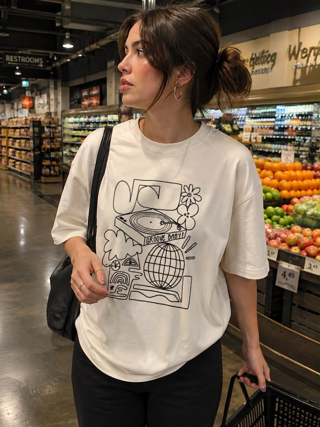 Groove Women's Oversized T Shirt