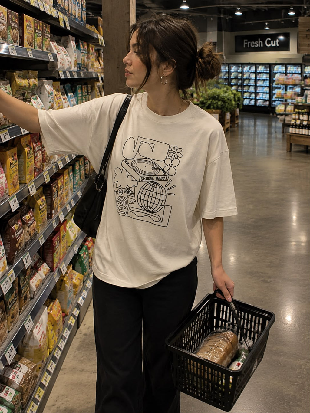 Groove Women's Oversized T Shirt
