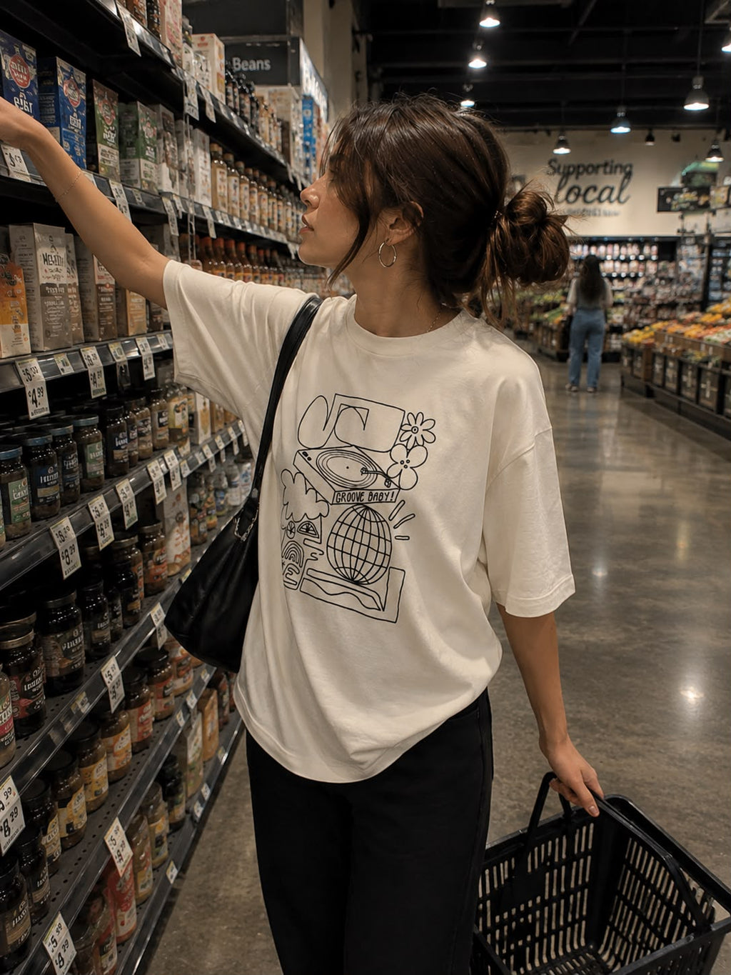 Groove Women's Oversized T Shirt