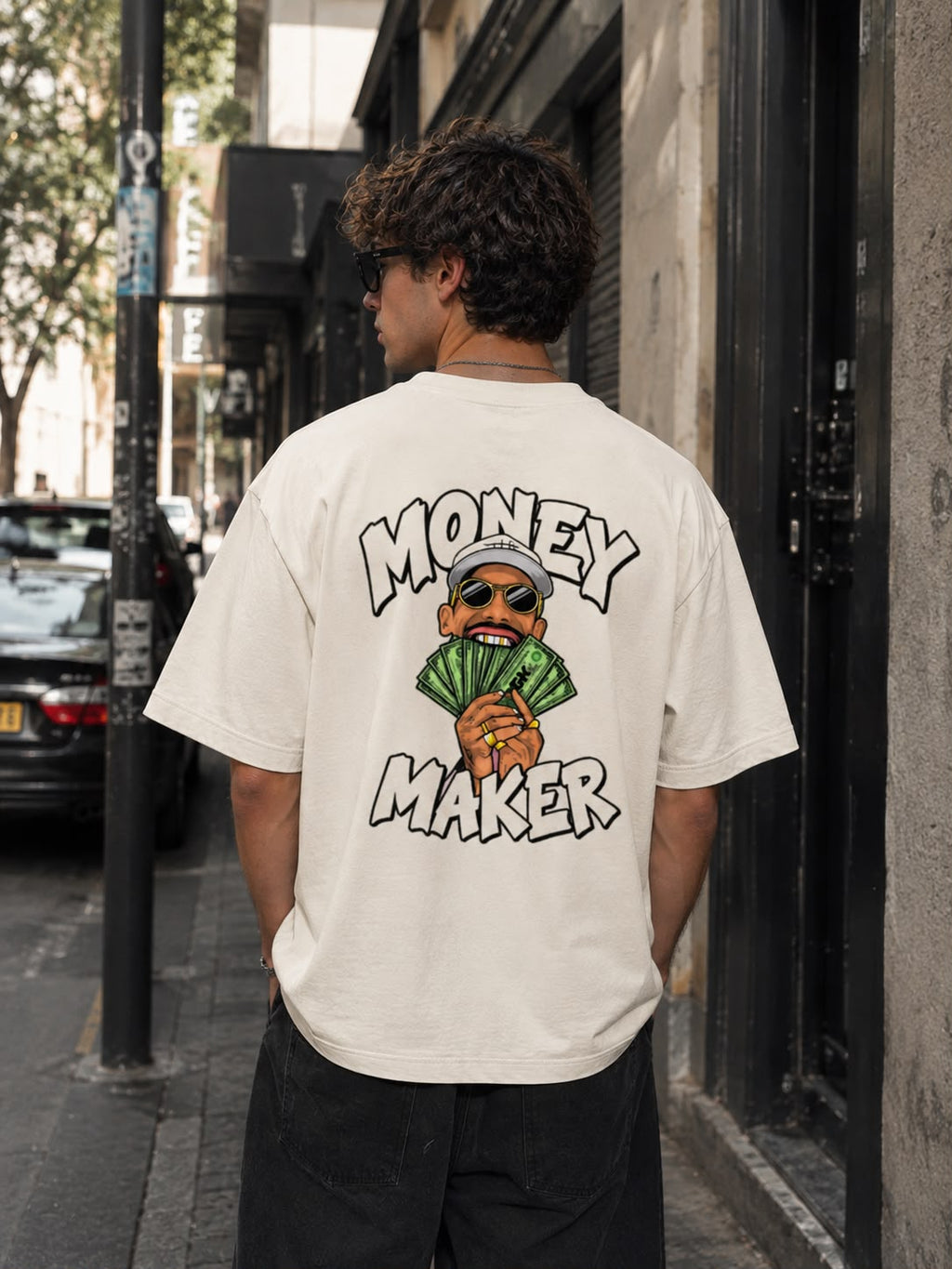 Money Maker Men's Oversized T Shirt