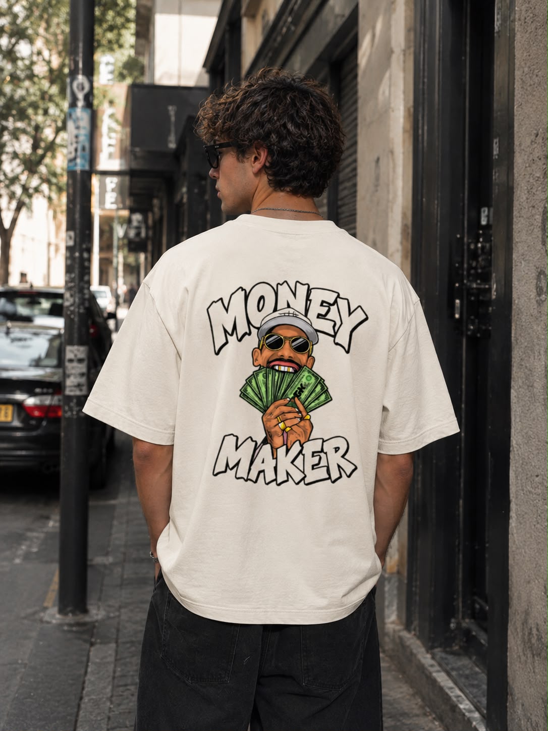 Money Maker Men's Oversized T Shirt