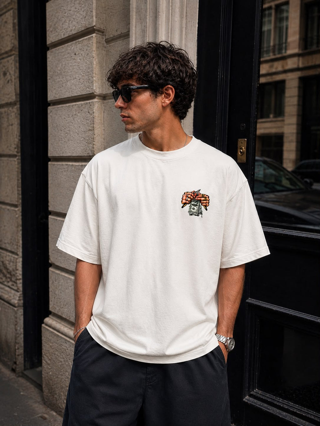 Money Maker Men's Oversized T Shirt