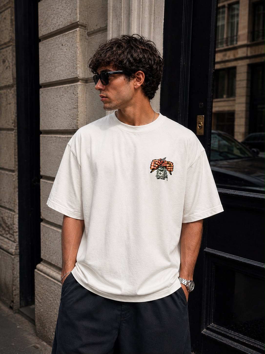 Money Maker Men's Oversized T Shirt
