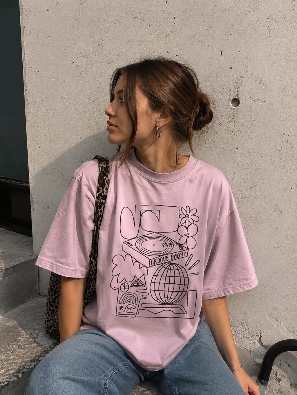 Groove Women's Oversized T Shirt