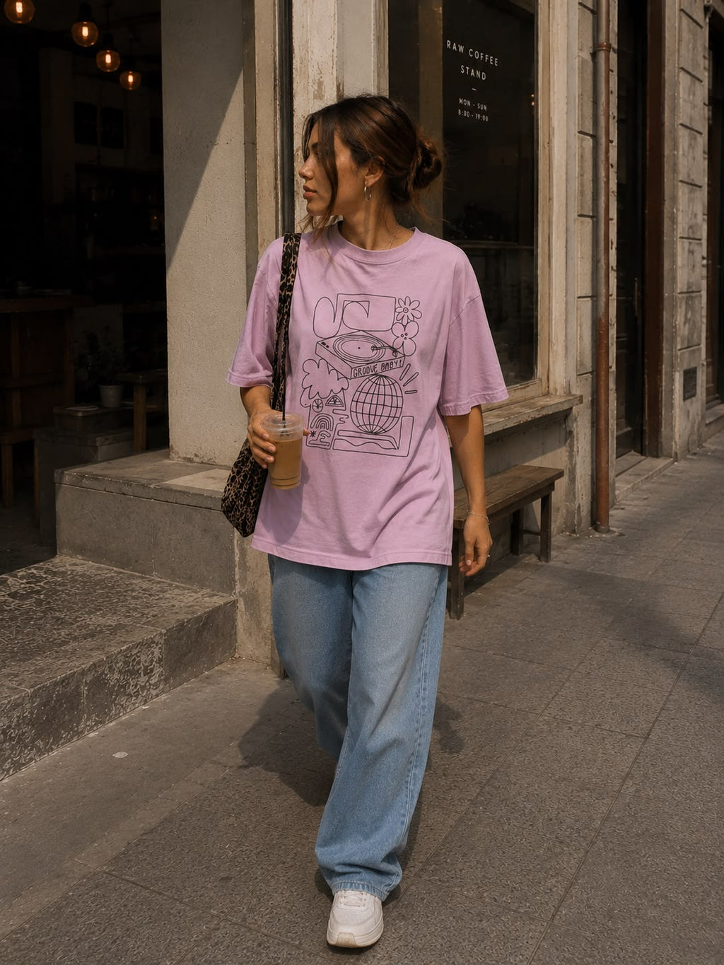 Groove Women's Oversized T Shirt