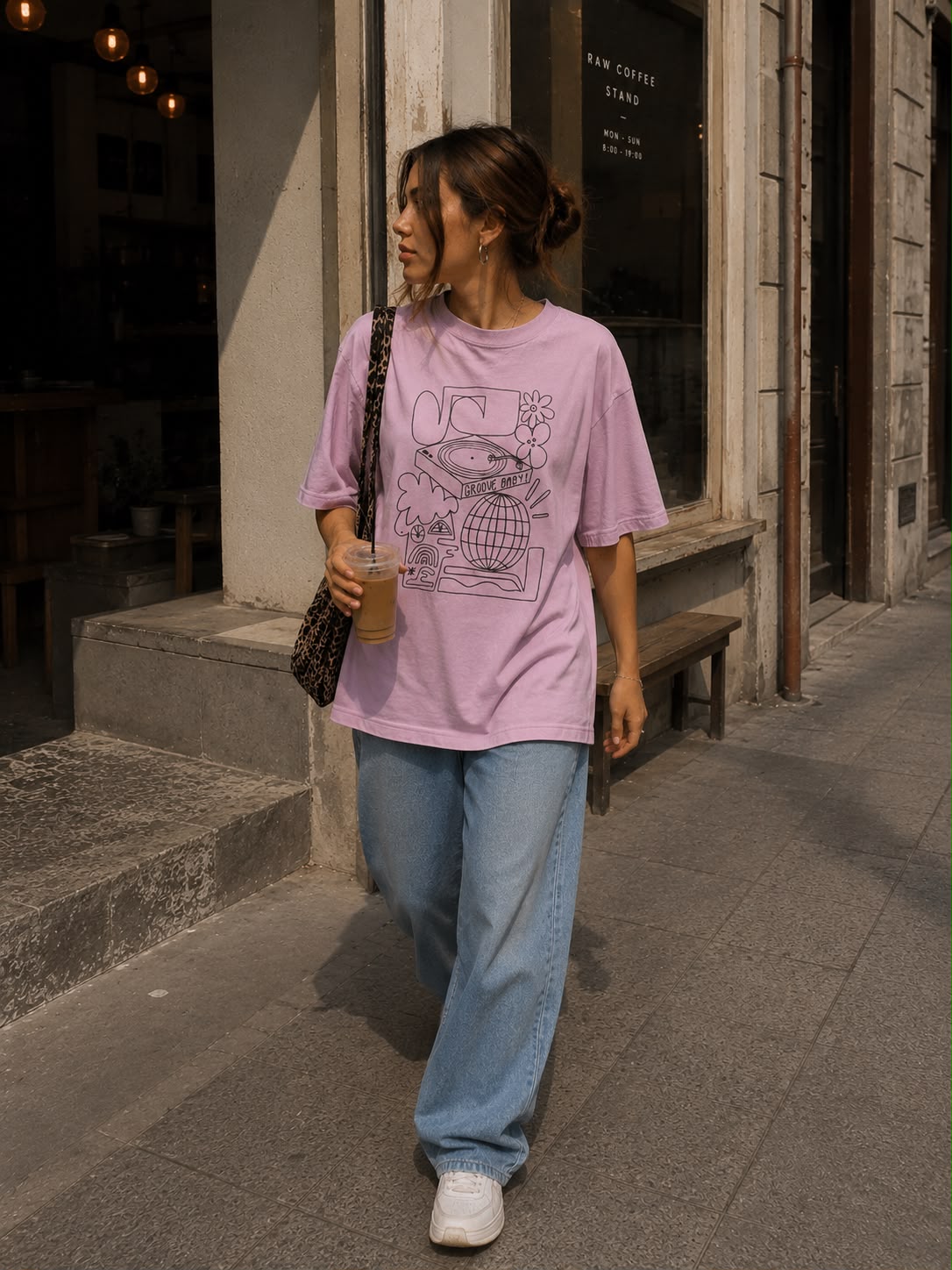 Groove Women's Oversized T Shirt